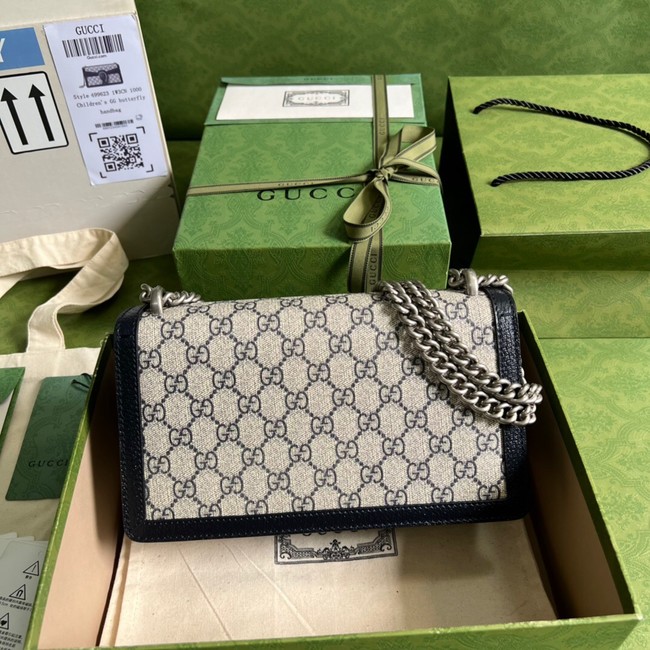 Gucci Dionysus small GG shoulder bag 499623 blue