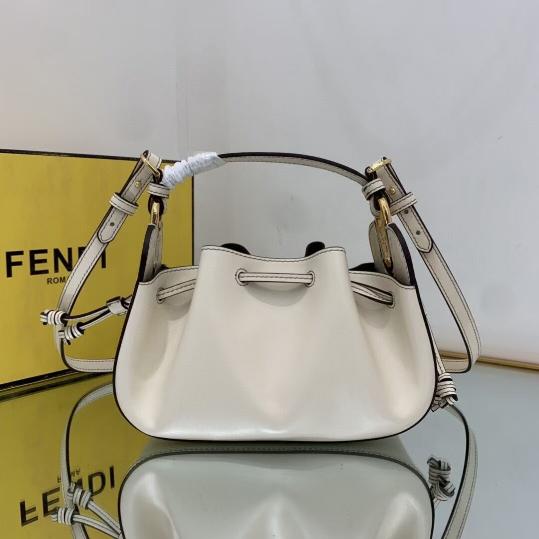 FENDI TOUCH leather bag 8BS059 white