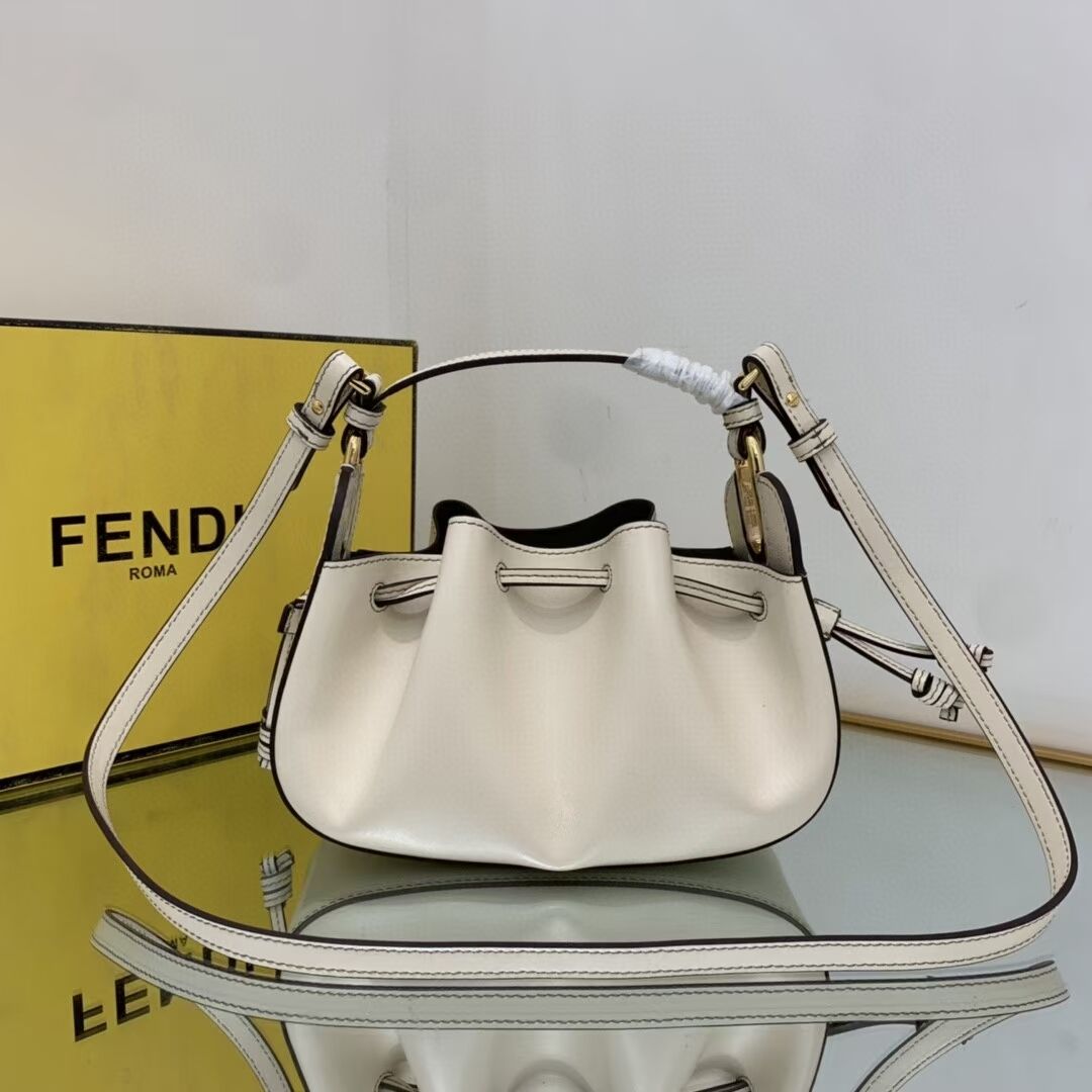 FENDI TOUCH leather bag 8BS059 white