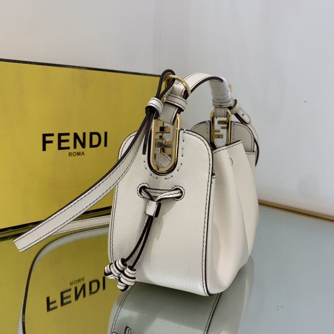 FENDI TOUCH leather bag 8BS059 white