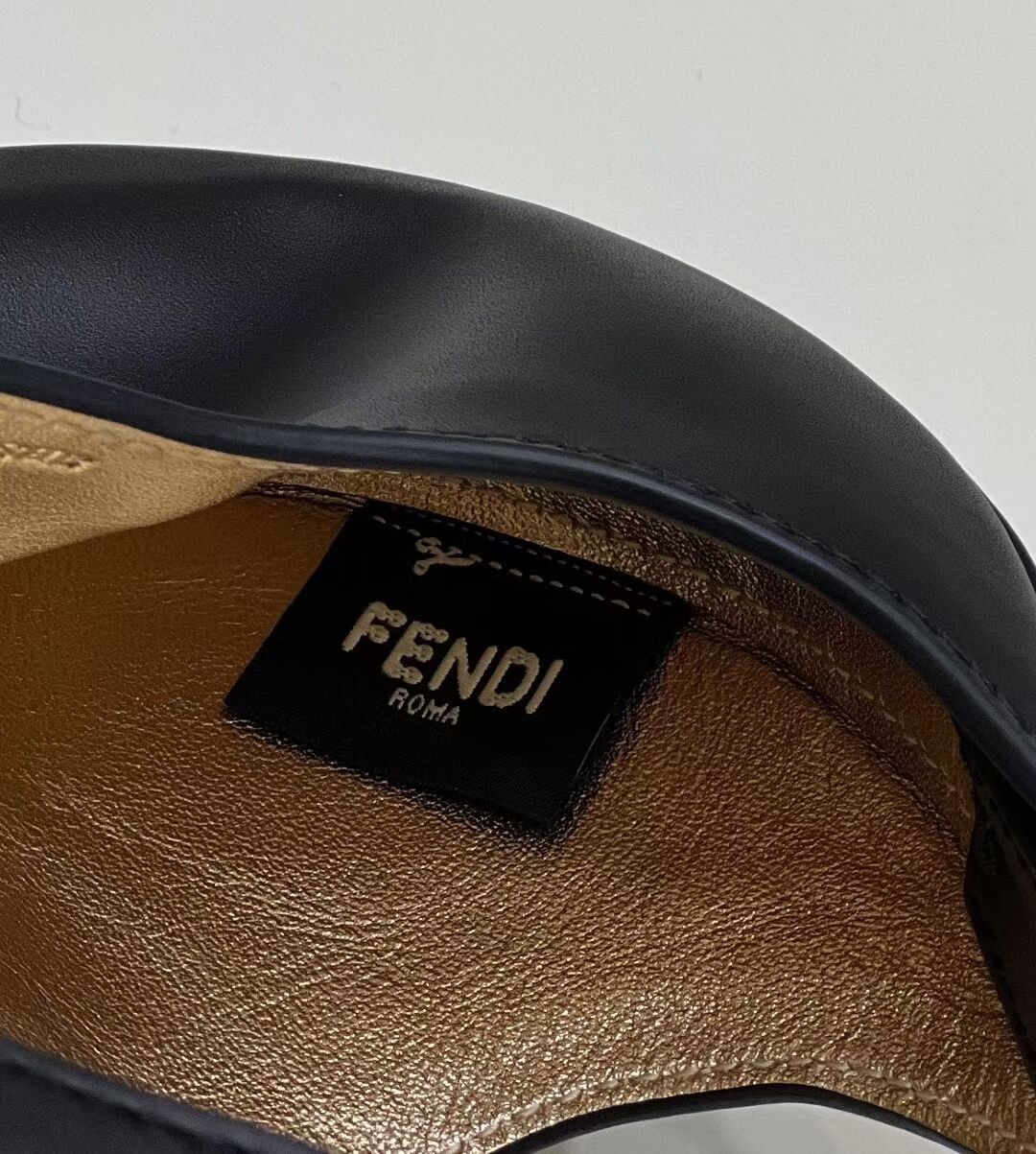 Fendi Cookie black leather mini bag 8BS065A