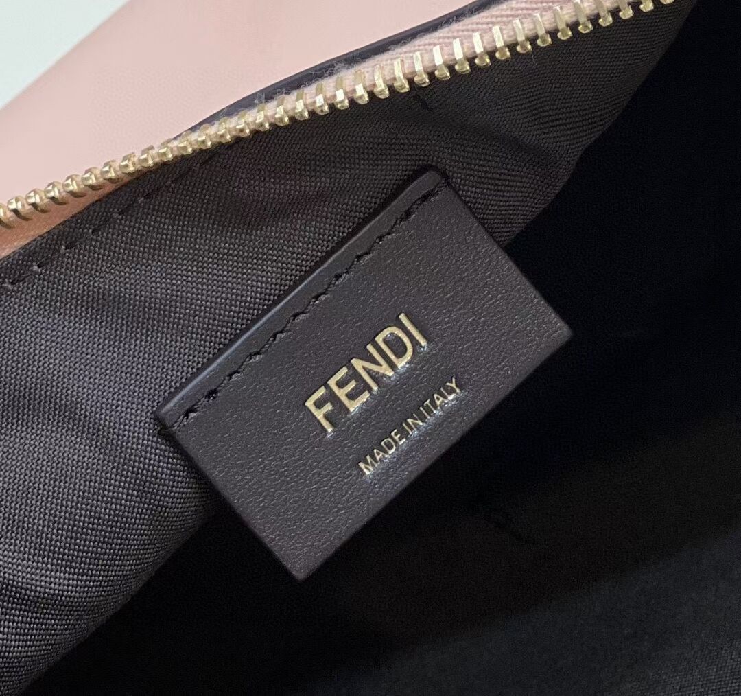 Fendi graphy Small Pale pink leather bag 8BR798
