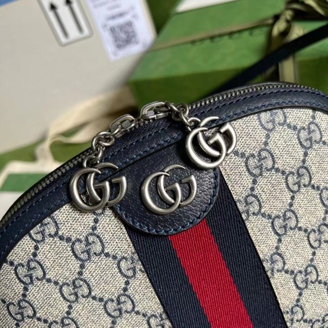 Gucci Ophidia Small Shoulder Bag 499621 blue