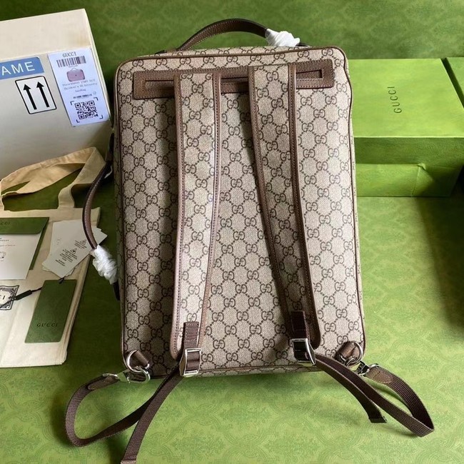 Gucci GG briefcase 658543 brown