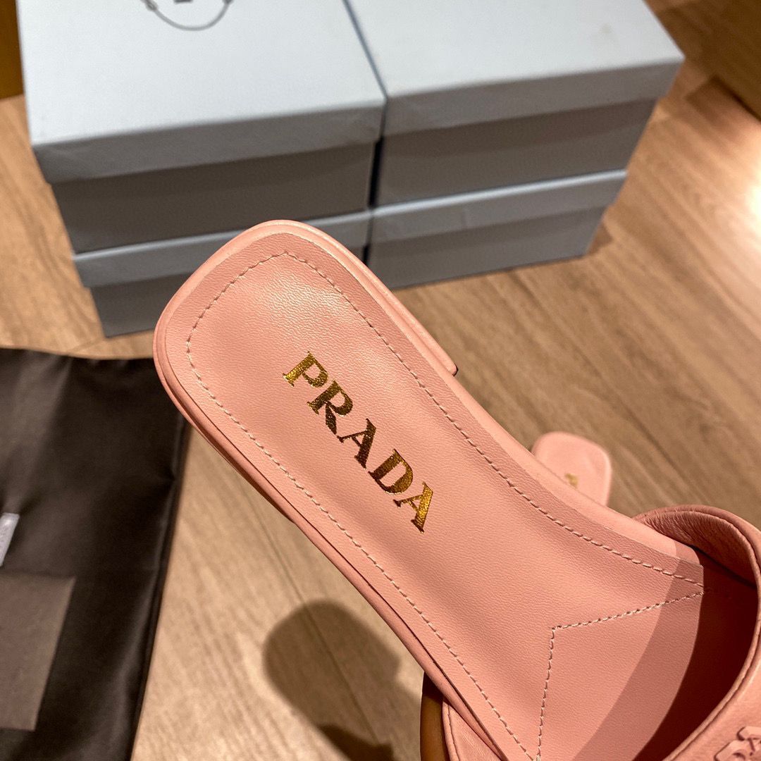 Prada Slippers Shoes PD56902 Pink