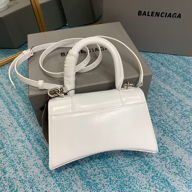 Balenciaga HOURGLASS SMALL TOP HANDLE BAG B108895C white