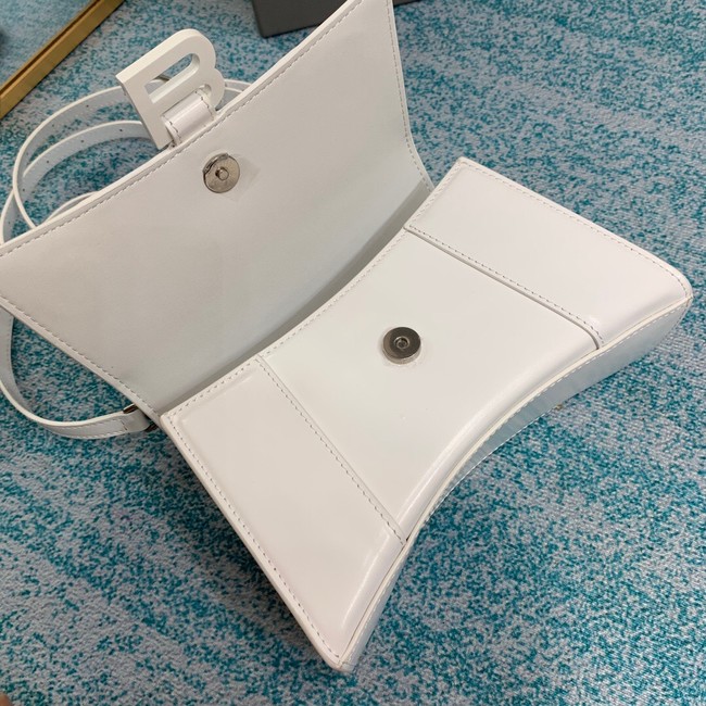 Balenciaga HOURGLASS SMALL TOP HANDLE BAG B108895C white