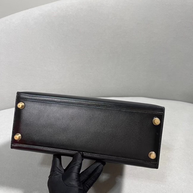 Hermes BOX Leather KL28 black