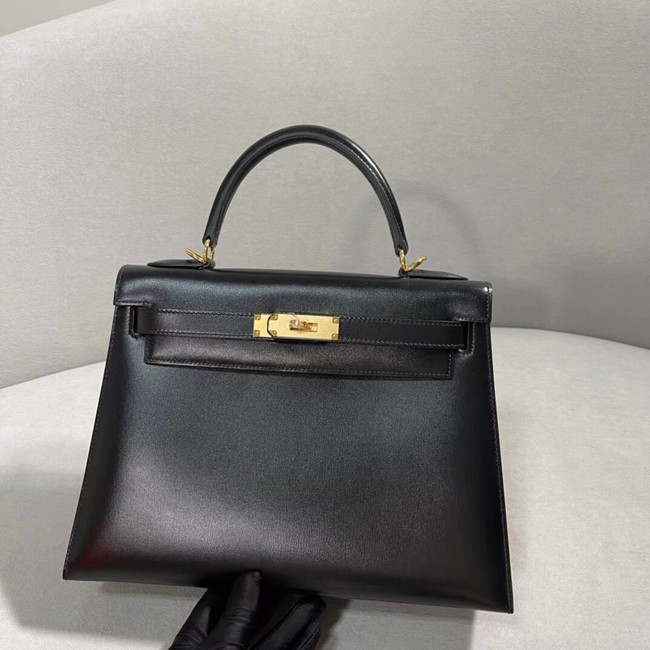 Hermes BOX Leather KL28 black