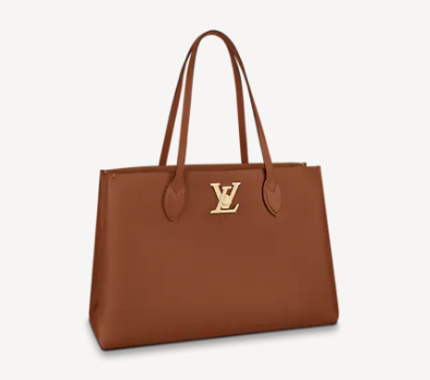 Louis vuitton LOCKME SHOPPER M58927 Chataigne Brown