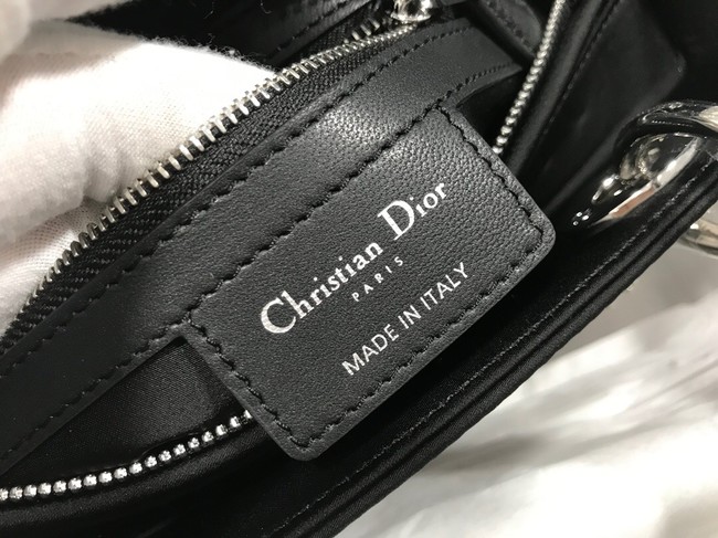 MEDIUM LADY DIOR BAG leather M0565E black