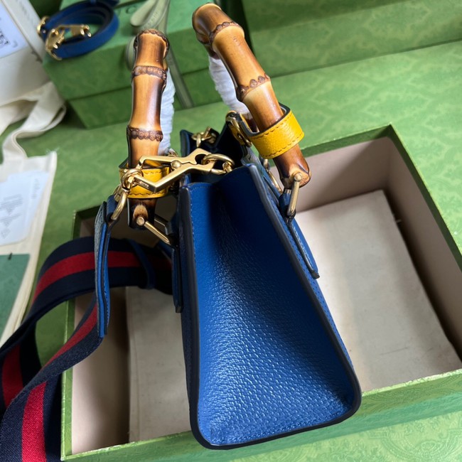 Gucci Diana mini tote bag 702732 Royal blue