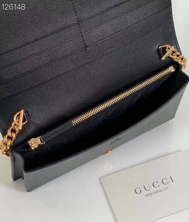 Gucci GG wallet with chain 676155 white