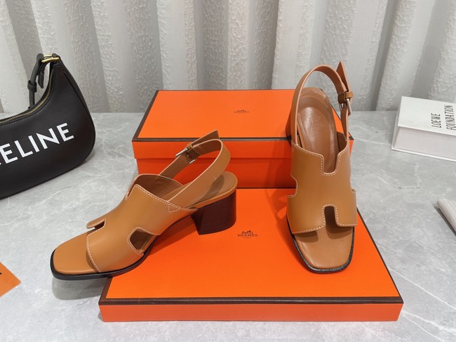 Hermes SANDAL 91085-1 Heel 5.5CM