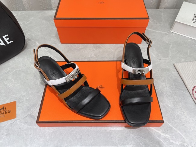 Hermes SANDAL 91086-1 Heel 5.5CM