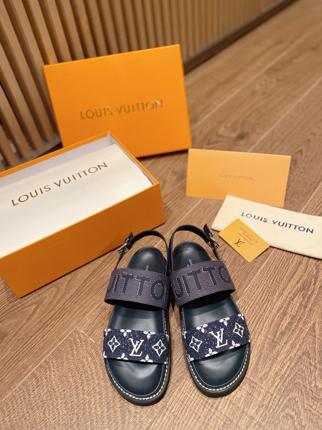 Louis Vuitton SANDAL 91082-1 Heel 2CM