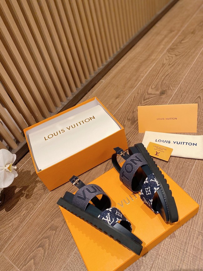 Louis Vuitton SANDAL 91082-1 Heel 2CM