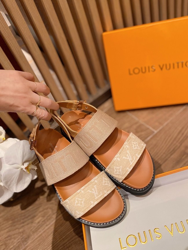 Louis Vuitton SANDAL 91082-2 Heel 2CM