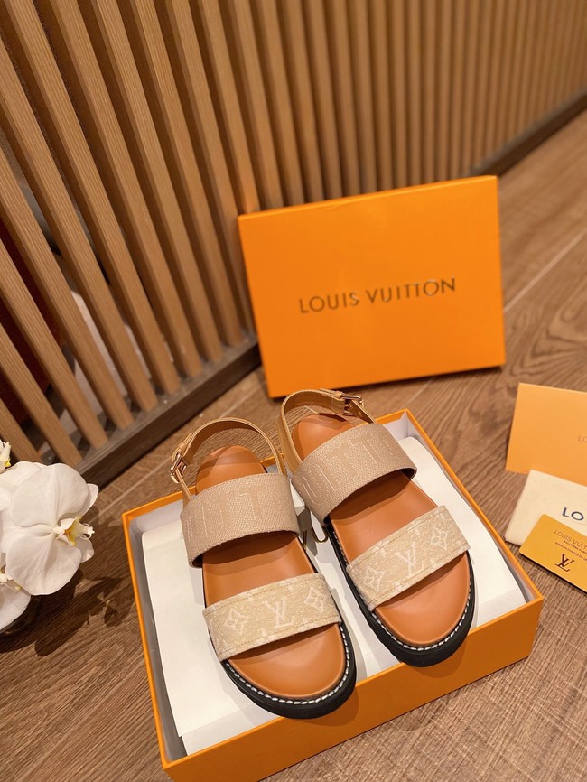 Louis Vuitton SANDAL 91082-2 Heel 2CM