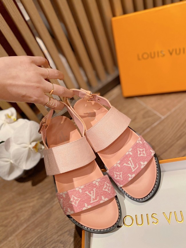 Louis Vuitton SANDAL 91082-4 Heel 2CM