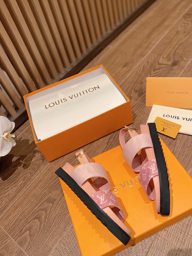Louis Vuitton SANDAL 91082-4 Heel 2CM