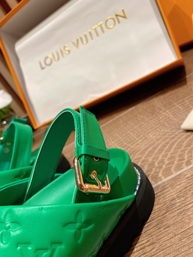 Louis Vuitton SANDAL 91083-5 Heel 2CM