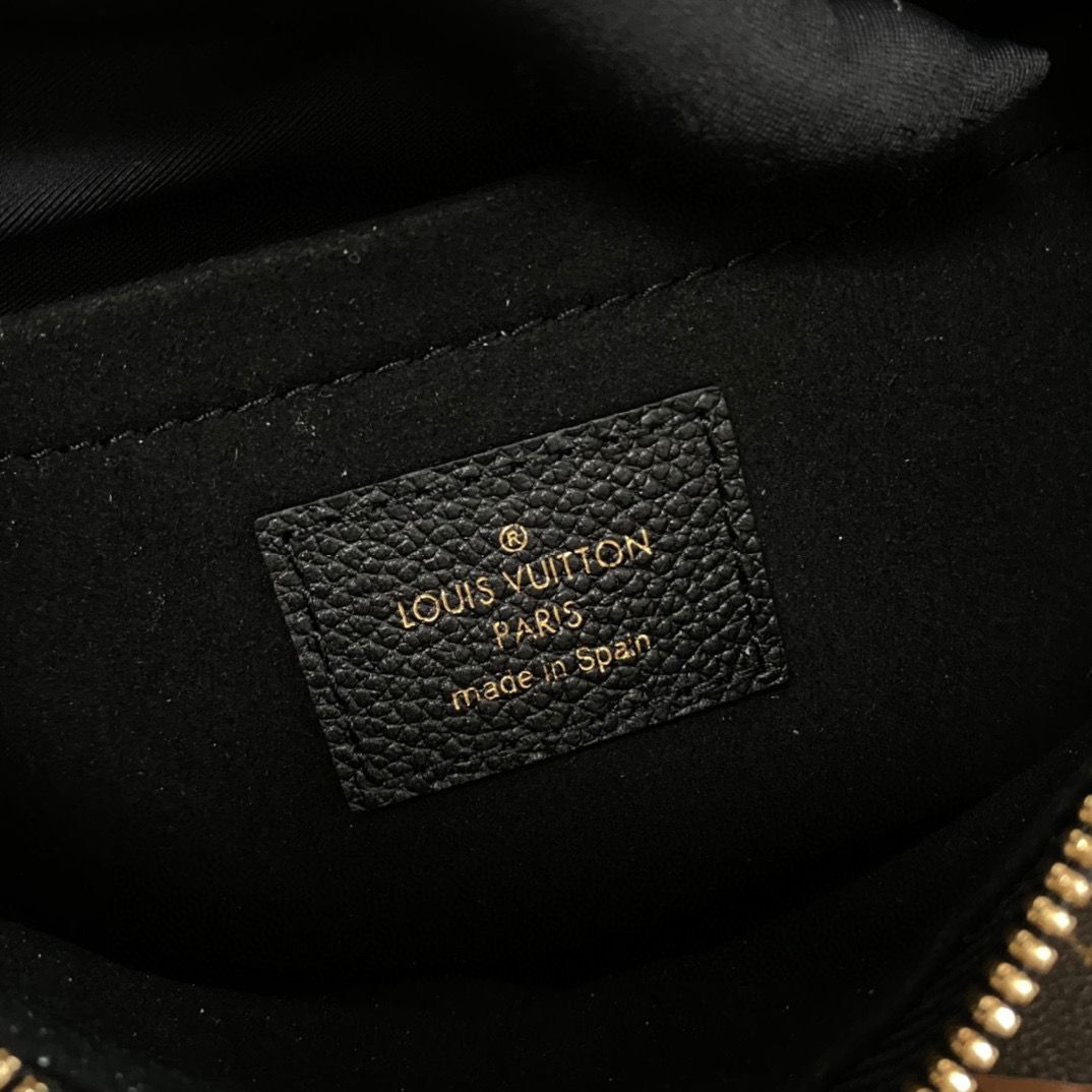 Louis Vuitton Original Leather Bagatelle M46091 Black