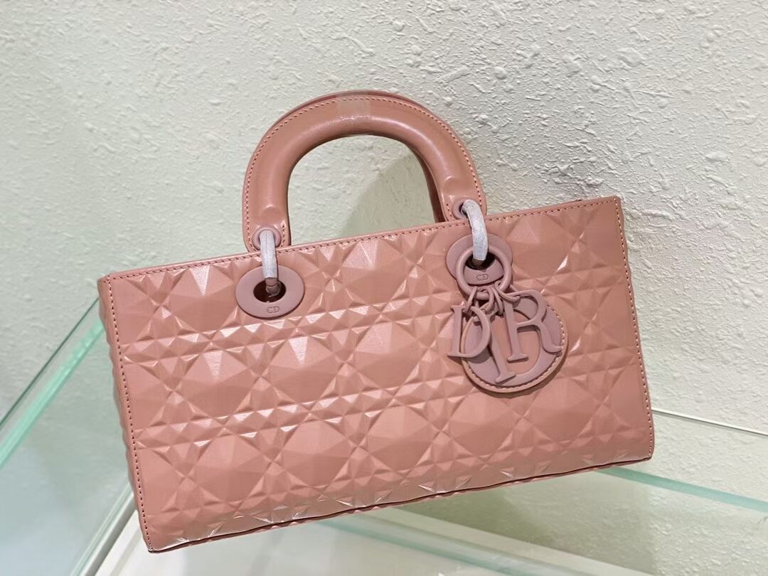 MEDIUM LADY DIOR BAG Cannage Lambskin C2811 pink