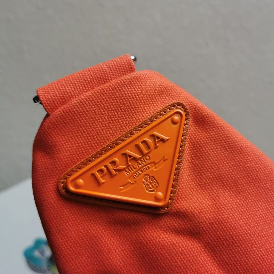 Prada Re-Nylon large shoulder bag 2EV077 orange