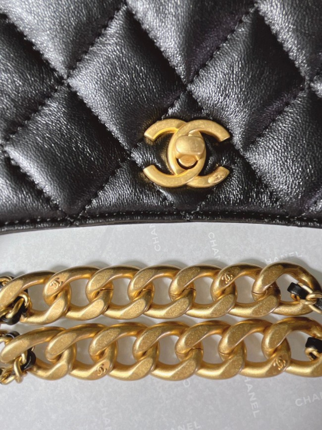 Chanel Calfskin Shoulder Bag AS3111 black