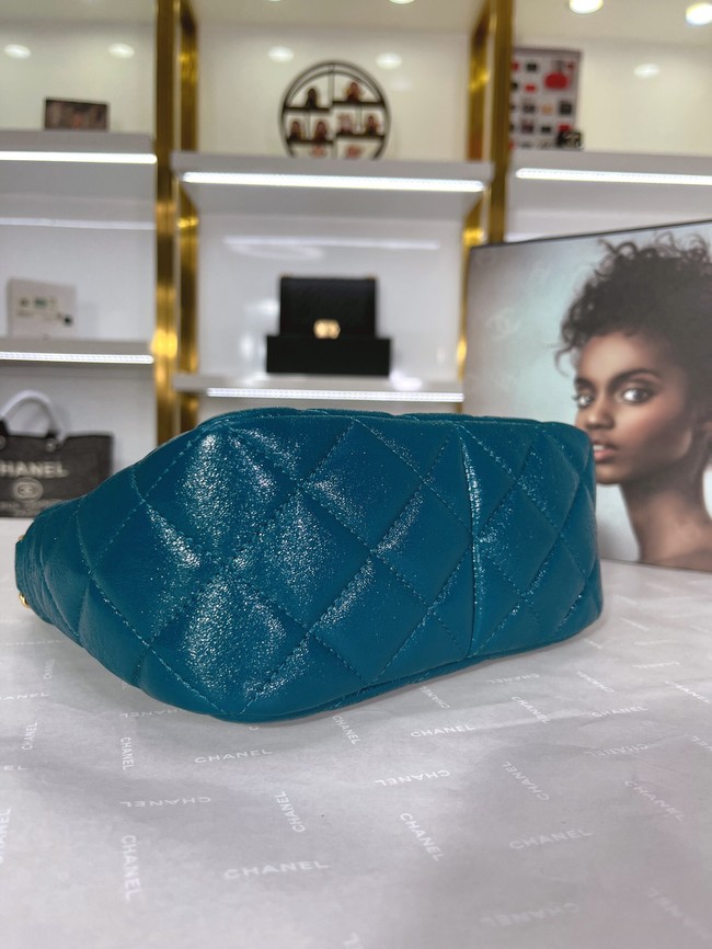 Chanel Calfskin Shoulder Bag AS3111 blue
