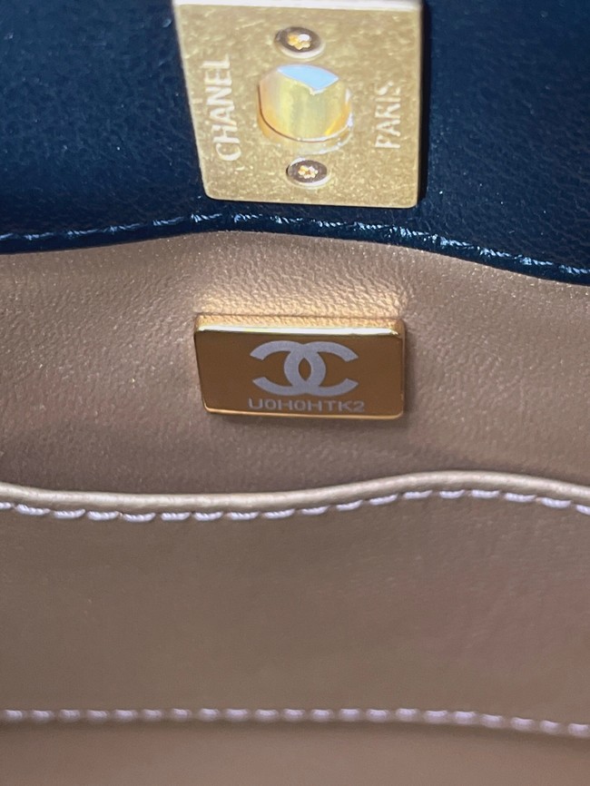 Chanel Calfskin Shoulder Bag AS3112 black