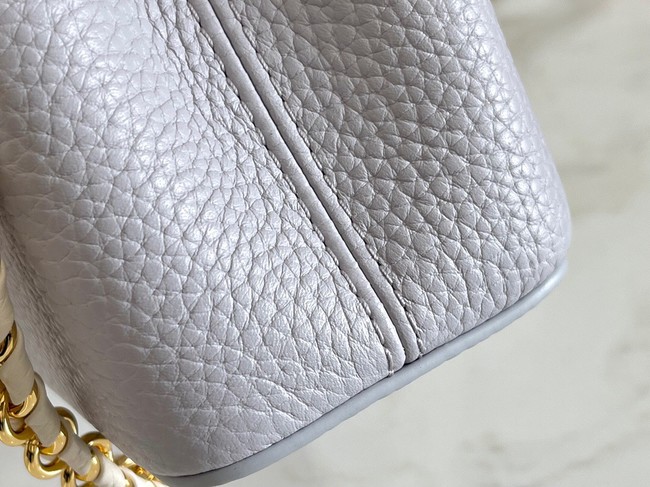 Louis Vuitton CAPUCINES PM M57228 Pearl White