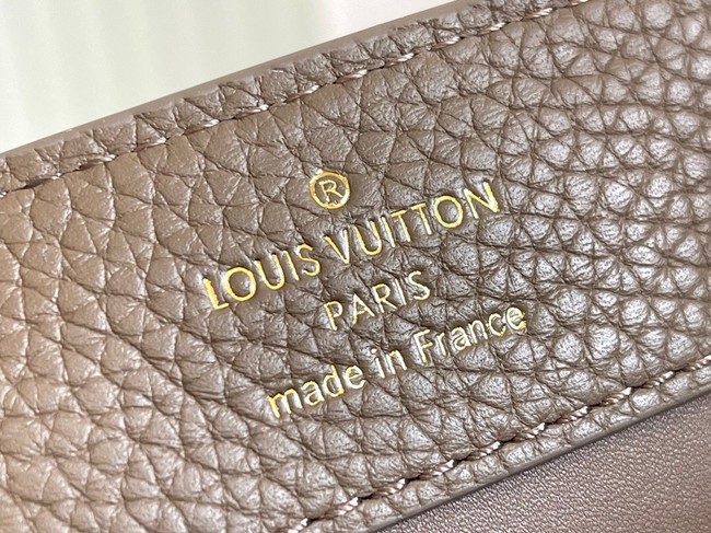 Louis Vuitton CAPUCINES PM M57228 Smokey Brown Green