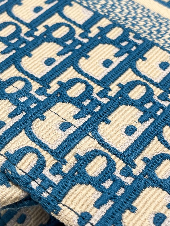 DIOR BOOK TOTE Embroidery C1287-26 blue