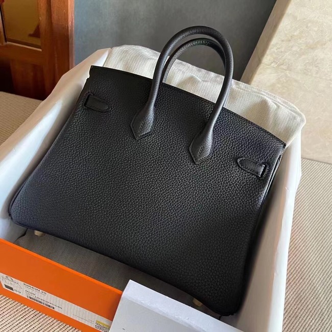 Hermes original Togo Leather HB25O Black