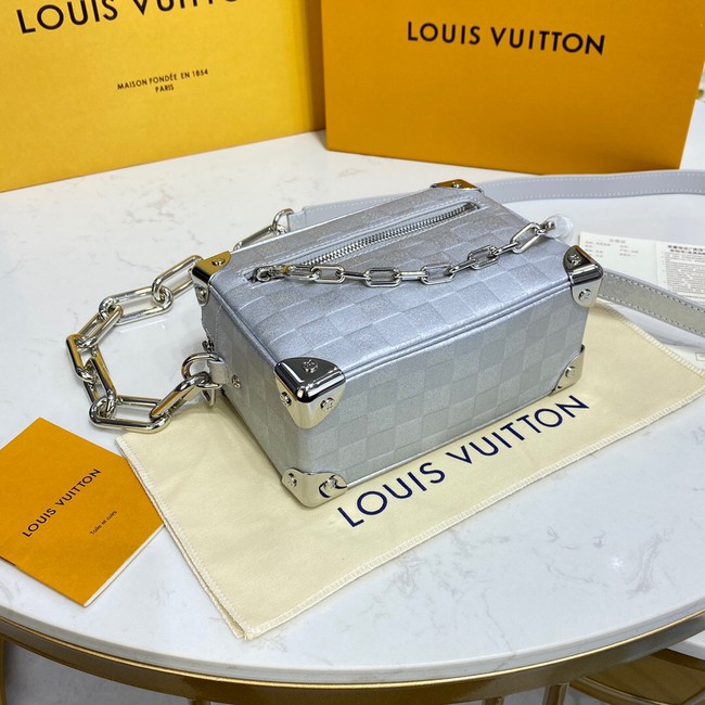Louis Vuitton MINI original PETITE MALLE M59726 silver