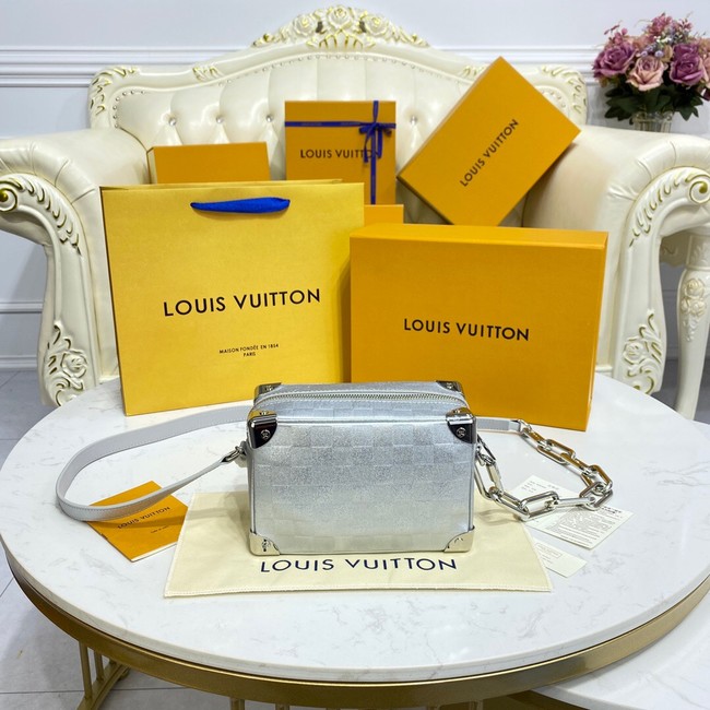 Louis Vuitton MINI original PETITE MALLE M59726 silver