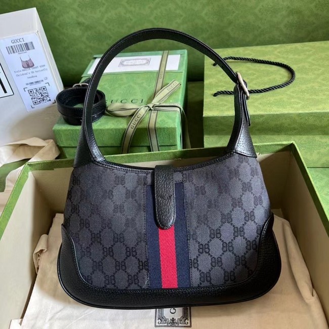 Gucci The Hacker Project small Jackie 1961 bag 636706 black