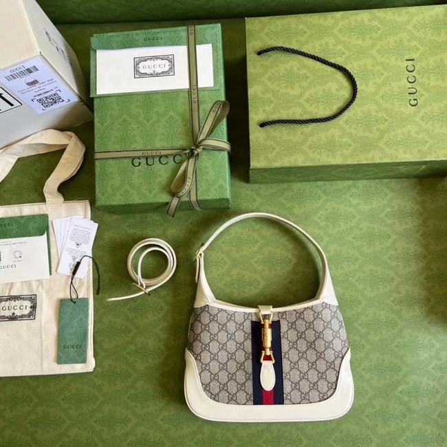 Gucci The Hacker Project small Jackie 1961 bag 636706 white