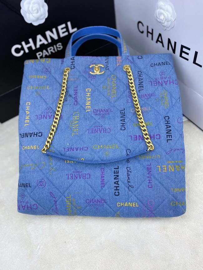 Chanel SHOPPING BAG 2566 blue