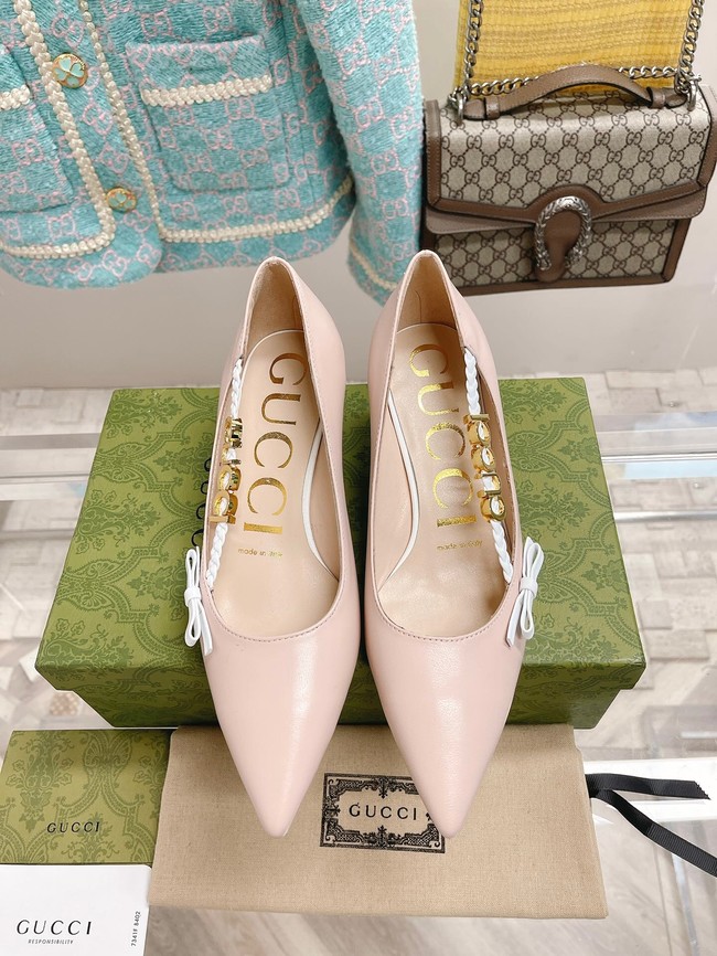 Gucci Shoes 15219-2 Heel 5CM