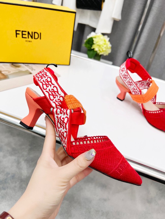 Fendi SANDAL 91029-2 Heel 5.5CM