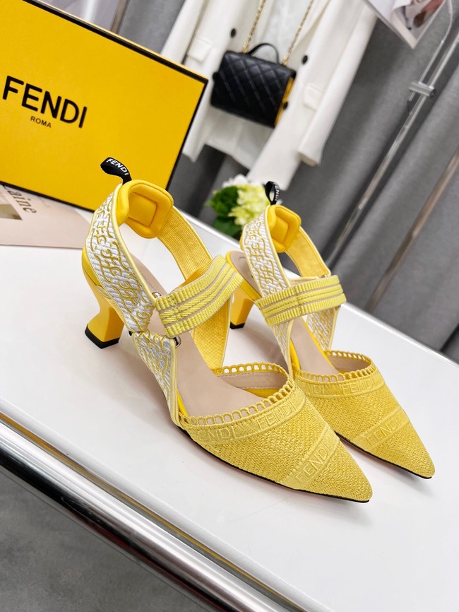 Fendi SANDAL 91029-3 Heel 5.5CM