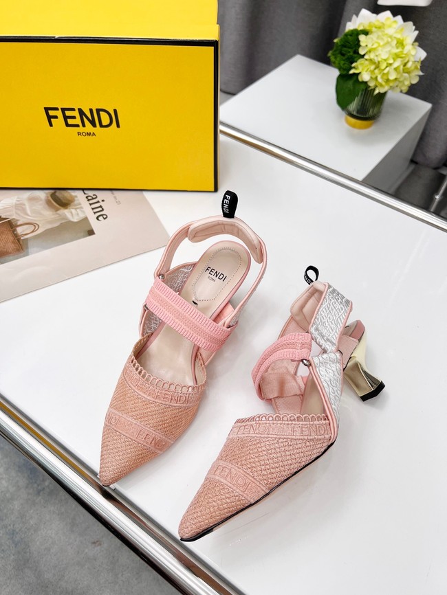 Fendi SANDAL 91029-5 Heel 5.5CM