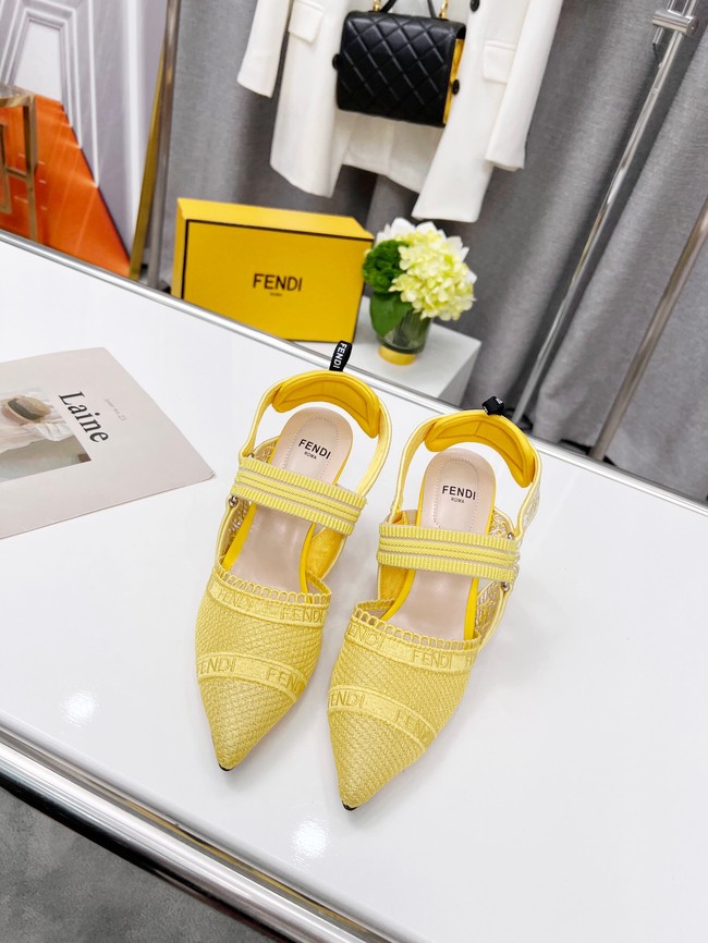 Fendi SANDAL 91030-1 Heel 8.5CM