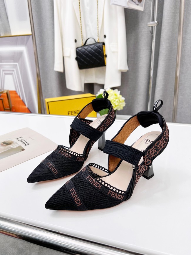 Fendi SANDAL 91030-2 Heel 8.5CM