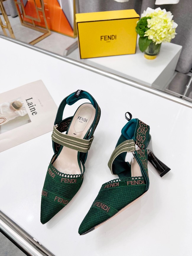 Fendi SANDAL 91030-3 Heel 8.5CM