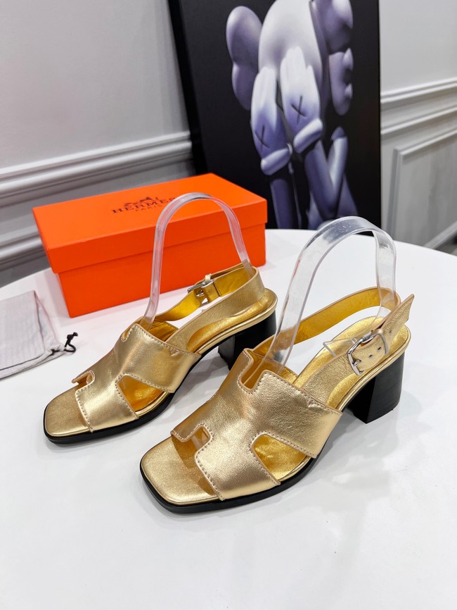 Hermes SANDAL 91026-2 Heel 7CM