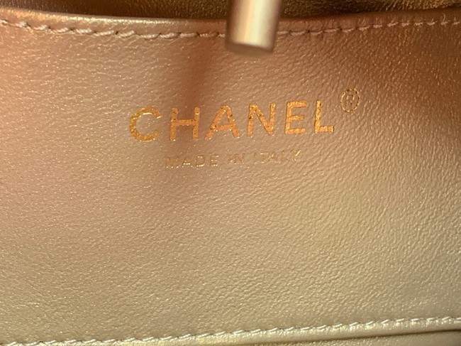 Chanel mini Shoulder Bag Lambskin&Gold-Tone Metal AS3259 rose